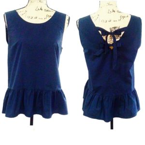 • 💛 J Crew Peplum Sleeveless Top •
